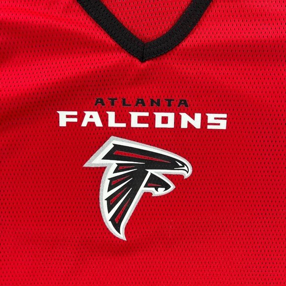 Franklin Football Jersey Boy Youth L VINTAGE Atlanta Falcons NFL Game Mesh - Picture 3 of 8